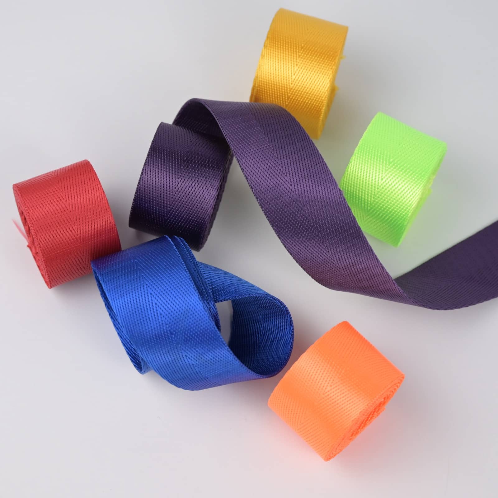 Nylon Webbing developed for apparel and accessory applications
