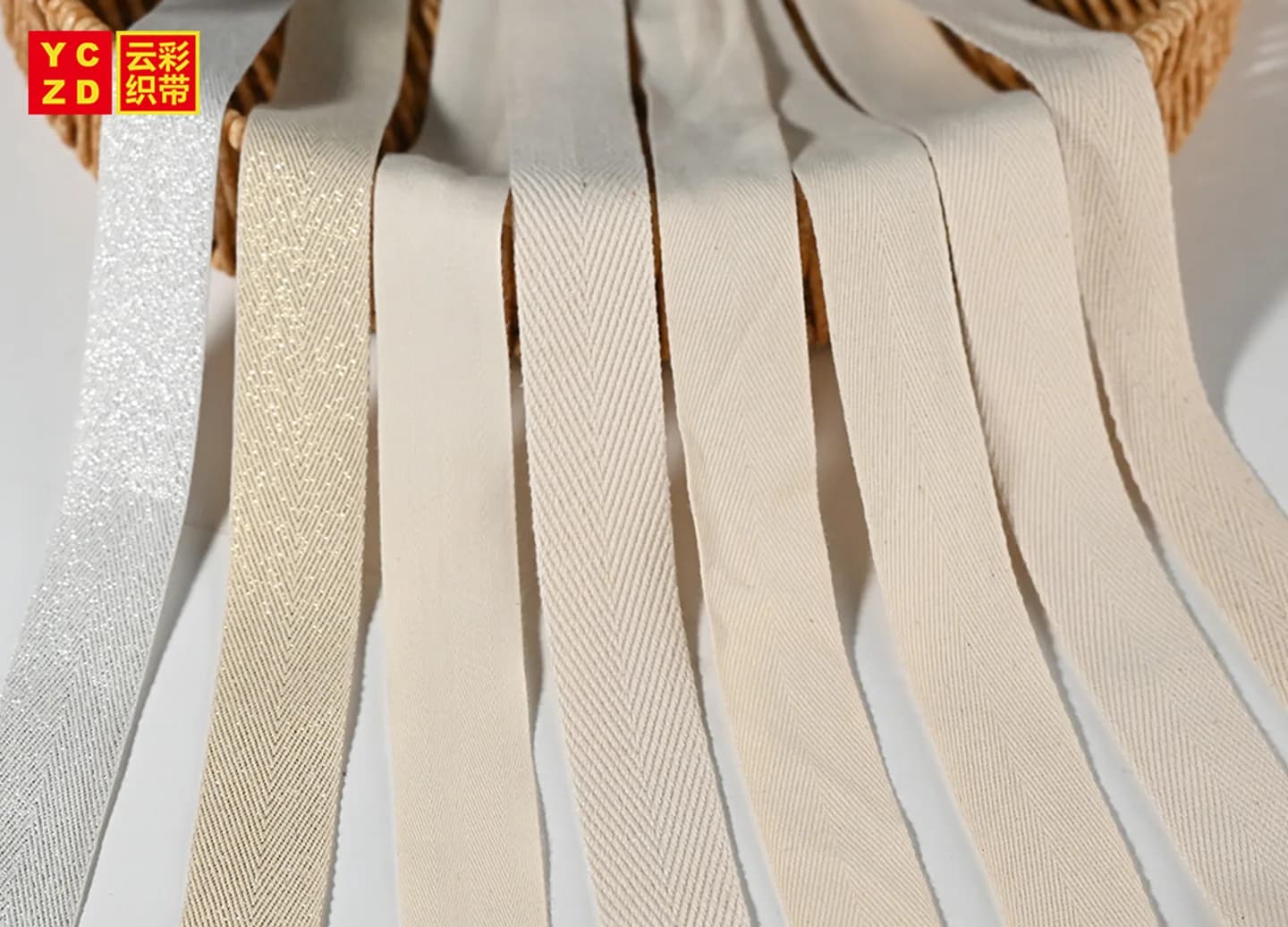 Cotton Herringbone Webbing Tape